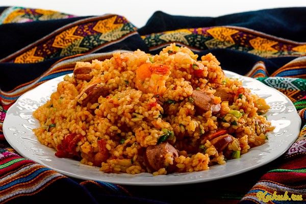 американский, плов американский, плов