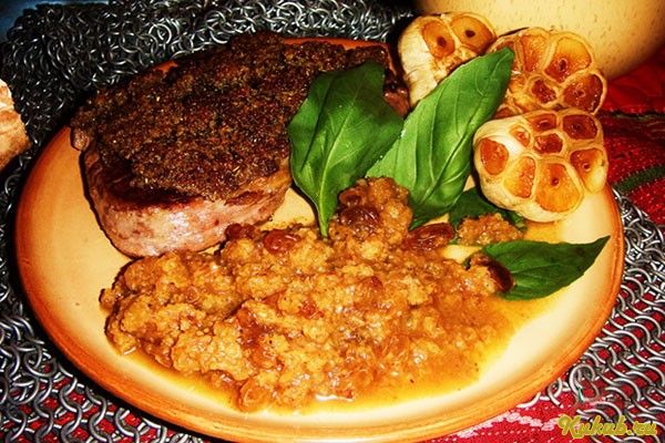 антрекот, хлебной