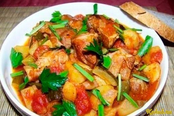 овощей, мультиварке