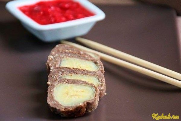 банановые, роллы, киви