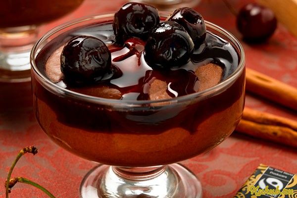 бархатный, пудинг