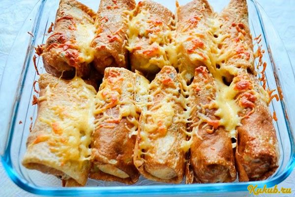 блины, по-итальянски