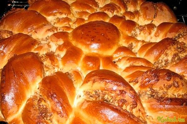 болгарский, пирог, грецким болгарский, пирог, грецким