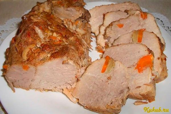 буженина, мультиварке, свинина, маринад