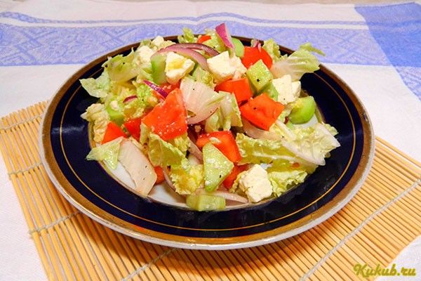 стремительный, салат, пекинской, капуста