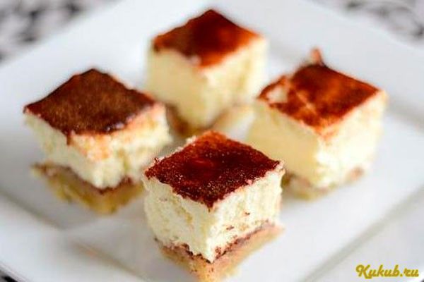 чизкейк, греческим, йогуртом