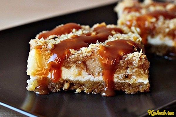 чизкейк, хлопьями