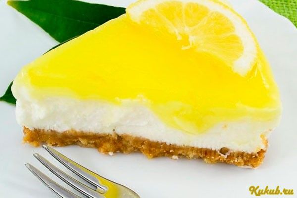 чизкейк, лимоном, выпечки