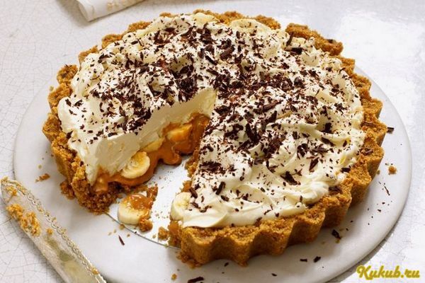 десерт, баноффи, жир