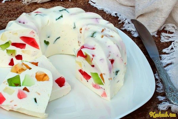 десертный, творожный, желе, пищевой десертный, творожный, желе, пищевой