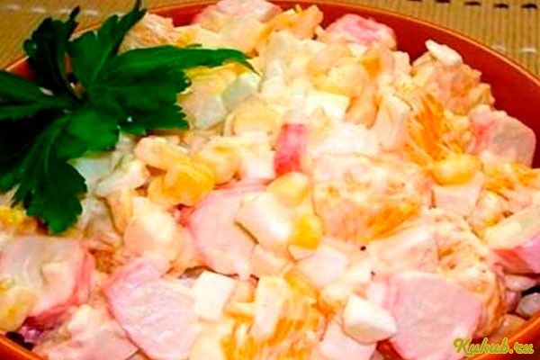 диетический, салат, куриной