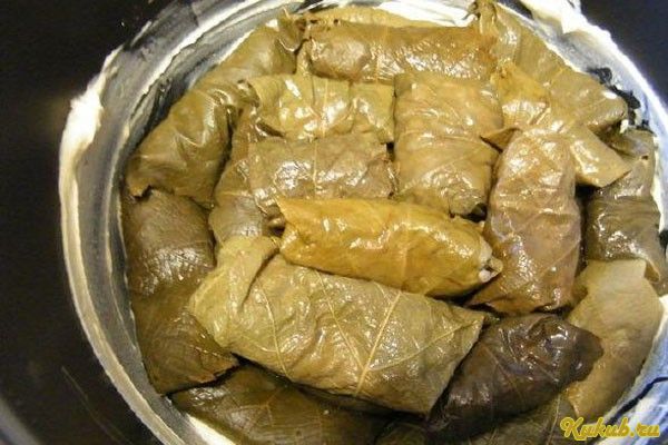 долма, мультиварке долма, мультиварке