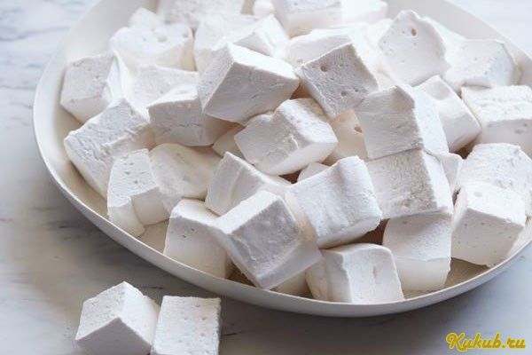 домашний, диетический, маршмеллоу домашний, диетический, маршмеллоу