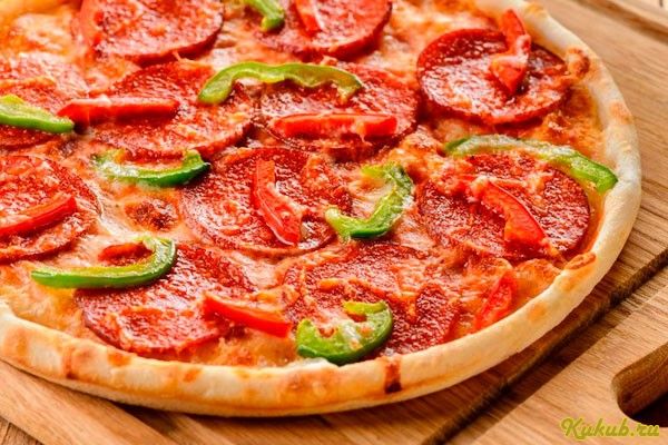 домашняя, пицца