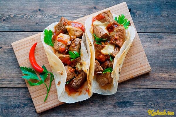 фахитос, по-мексикански