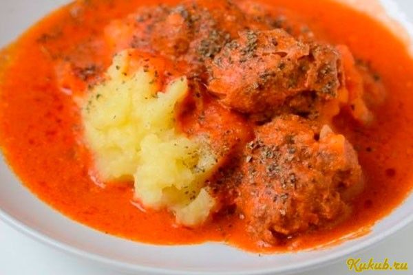 фрикадельки, говяжьи