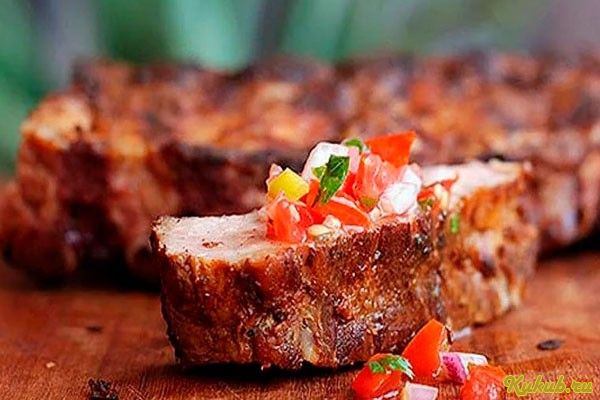 фрикандо, телятины, вине, жир