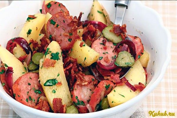 германский, картофельный, салат германский, картофельный, салат