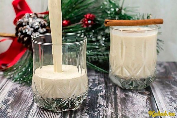 гоголь-моголь, ликером гоголь-моголь, ликером