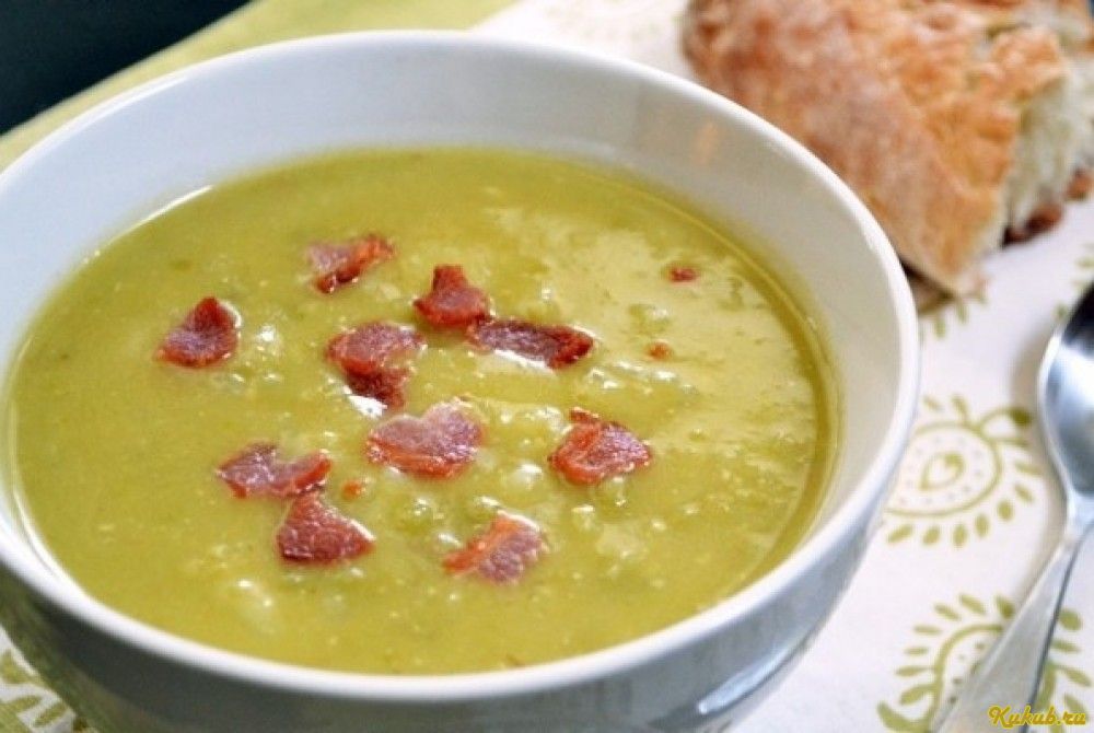 гороховый, беконом, бекон