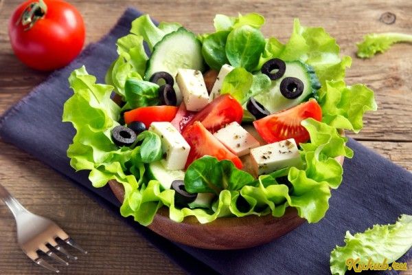 греческий, салат греческий, салат