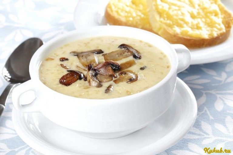 грибной, сыром, курином грибной, сыром, курином