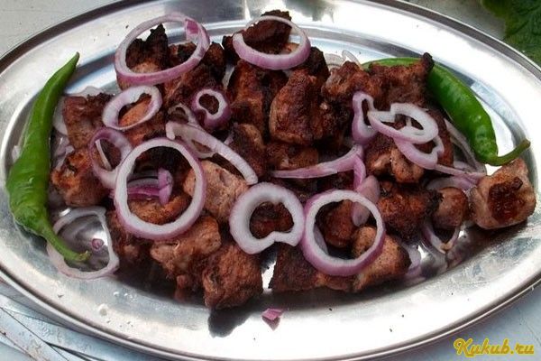 грузинский, шашлык