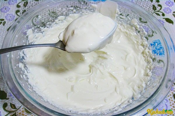 густой, крем, домашнего