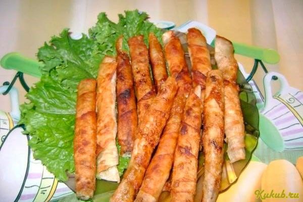 хрустящий, рулет