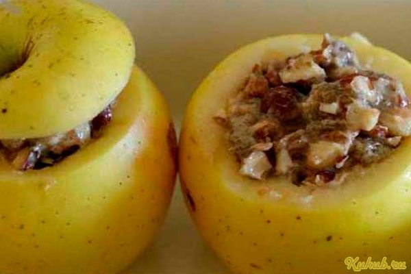 яблоки, запеченные