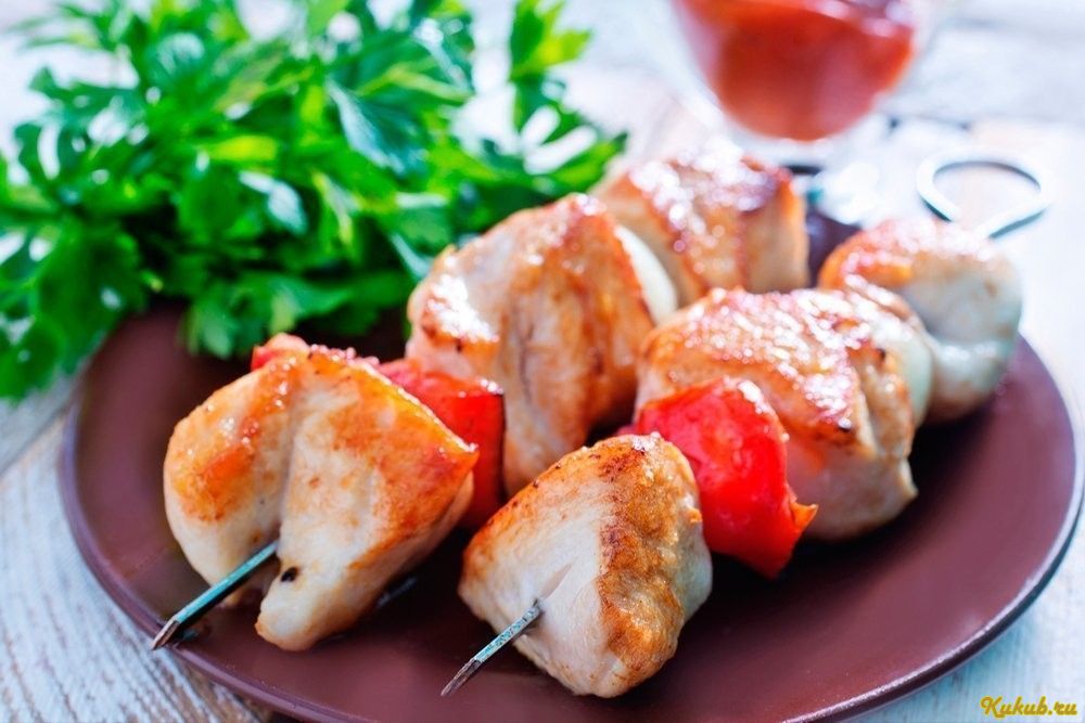 экзотический, шашлык, бекон