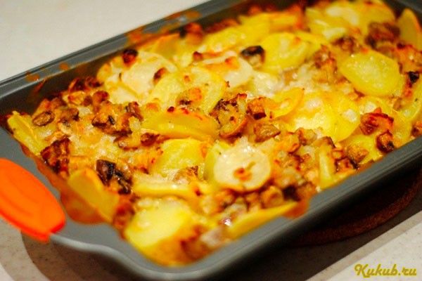 картофель, запеченный картофель, запеченный