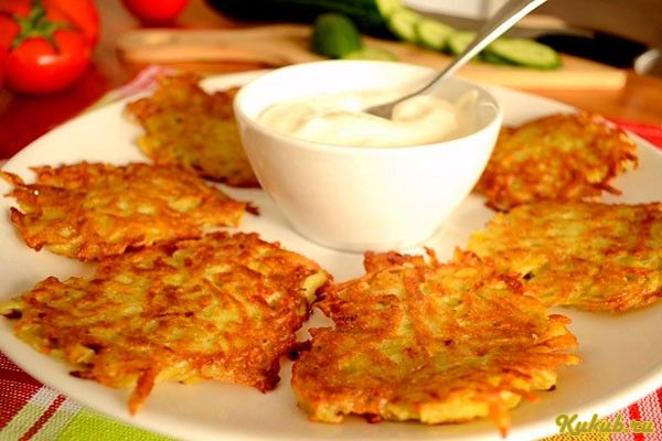 картофельные, драники, Картофельные драники