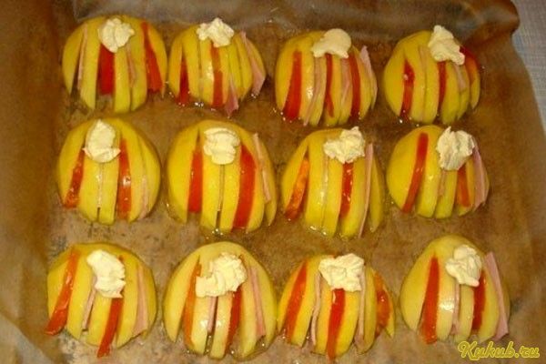 картофельные, ракушки, помидорами картофельные, ракушки, помидорами