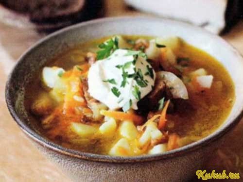 картофельный, по-татарски, шкварками