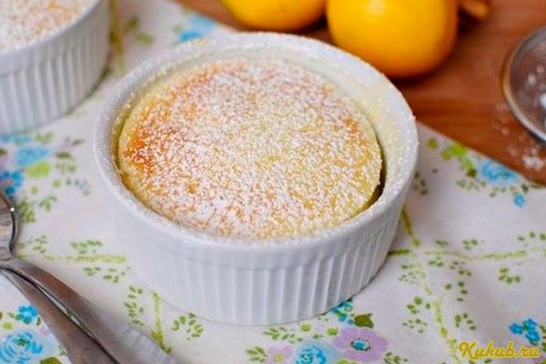 кекс-пудинг, лимонным, соком кекс-пудинг, лимонным, соком