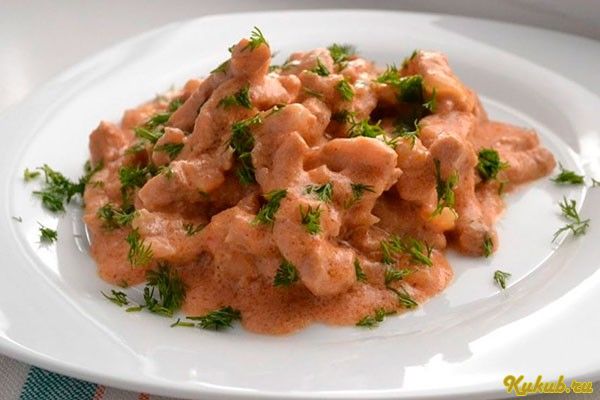 классический, бефстроганов классический, бефстроганов