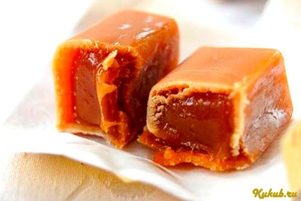 конфеты, коровка