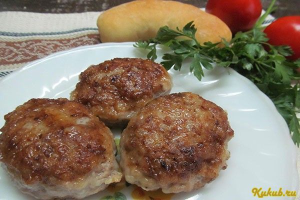 котлеты, мясного котлеты, мясного
