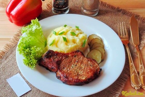 котлеты, мясные, кости, свинина