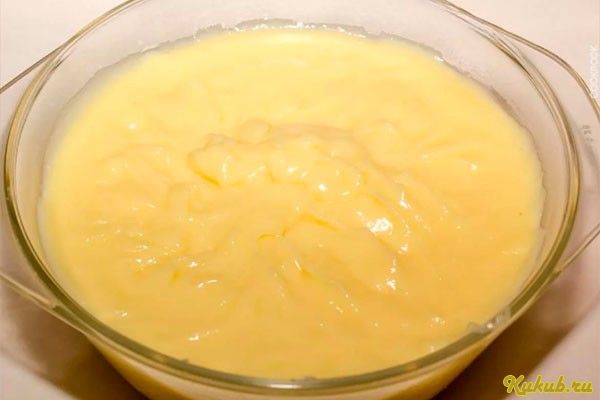 крем, заварной