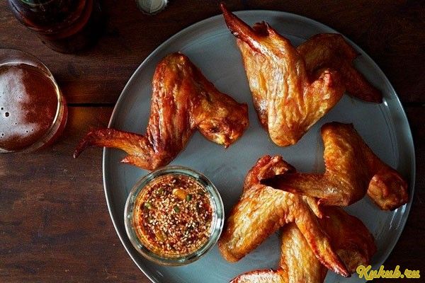 куриные, крылышки, корейский, пищевой куриные, крылышки, корейский, пищевой