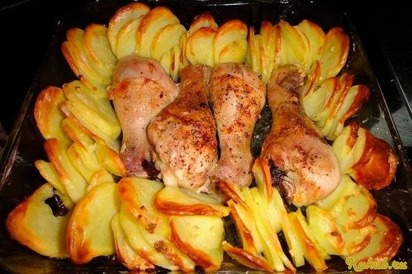 куриные, ножки, запеченные, маринад, пищевой