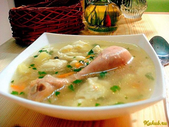 куриный, украинскими, галушками куриный, украинскими, галушками