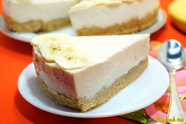легкий, банановый, творог