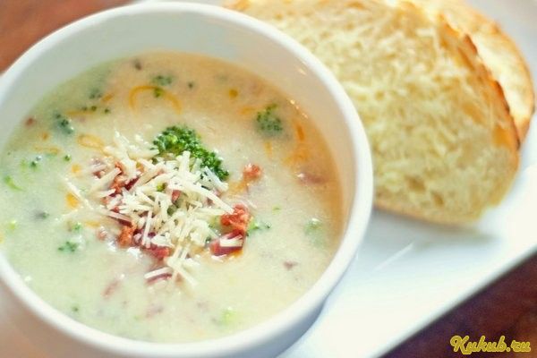 легкий, крем-суп, овощей, капуста