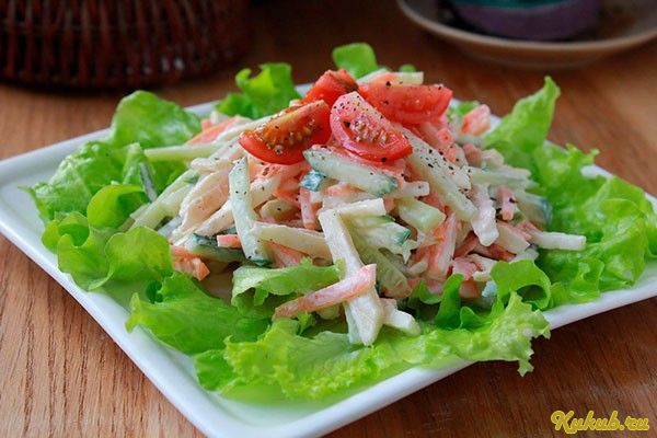 легкий, салат