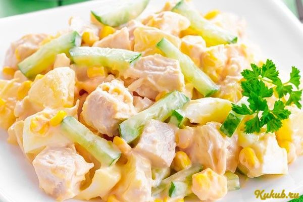 легкий, салат легкий, салат