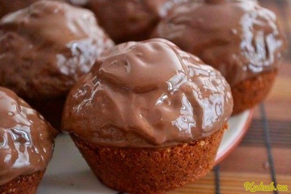 маффины, бананов маффины, бананов