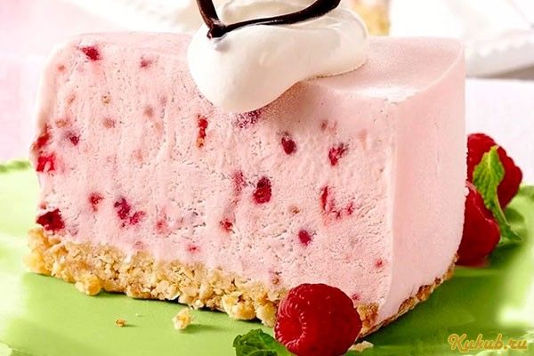 малиновый, десерт малиновый, десерт